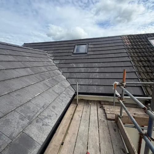 Roofing project by James Bridge Roofing